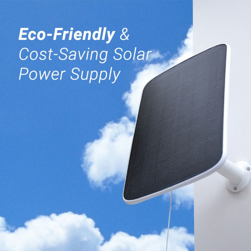Vanjska baterijska Wi-Fi kamera BC1C 4K & Solar Panel F Kit - Slika 3